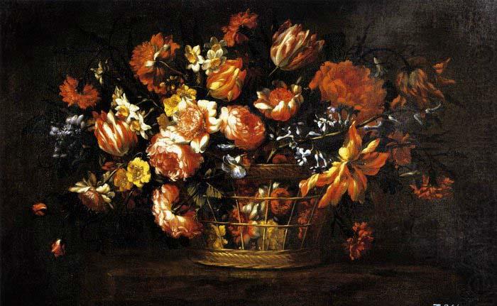 Basket of Flowers, PASSEROTTI, Bartolomeo